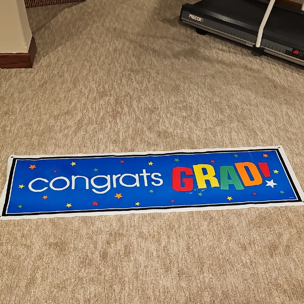 Colorful Graduation Banner - 20x65